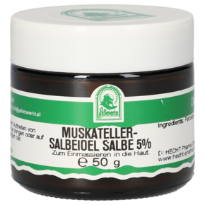 MUSKATELLERSALBEIÖL SALBE 5% 50 G, A-Nr.: 5357942 - 01