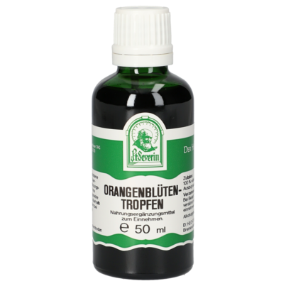 Sie sehen eine Packung ORANGENBLÜTEN TROPFEN 50 ML, Produktbild: 01 ORANGENBLÜTEN TROPFEN 50 ML, A-Nr.: 4402534 - 01