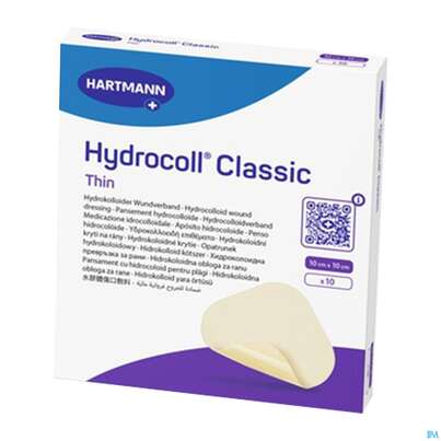 Wundverband Hydrocoll Thin 10x 10cm 10st, A-Nr.: 2219412 - 03