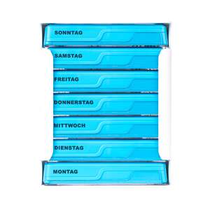 APOfit Wochendispenser 7 Dosierer Planer blau, A-Nr.: 5965096 - 01