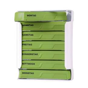 APOfit Wochendispenser 7 Dosierer Planer grün, A-Nr.: 6103391 - 01