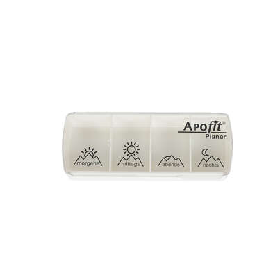 APOfit Tagesdispenser Box weiß, A-Nr.: 6103528 - 01