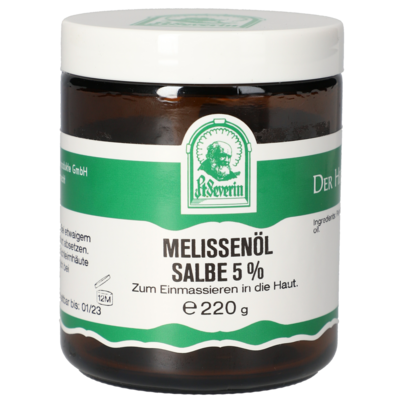 MELISSENÖL SALBE 5% 220 G, A-Nr.: 5802307 - 01