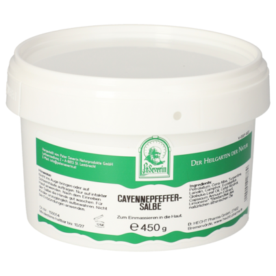 CAYENNEPFEFFERSALBE 450 G, A-Nr.: 5713420 - 01