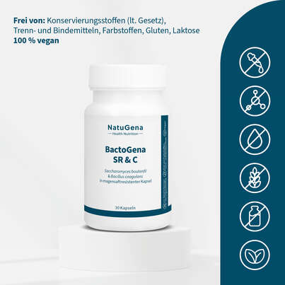 NatuGena BactoGena SR &amp; C Kapseln, A-Nr.: 6040331 - 03
