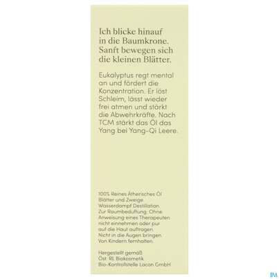 Aetherische Oele Dr.eberhardt Bio Eukalyptus 80/85 10ml, A-Nr.: 5765090 - 05