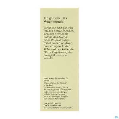 Aetherische Oele Dr.eberhardt Bio Rose Bulg. 2% 5ml, A-Nr.: 5765641 - 06