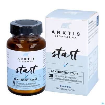 Sie sehen eine Packung Arktis Arktibiotic Pulver Start 30g, Produktbild: 05 Arktis Arktibiotic Pulver Start 30g, A-Nr.: 4750293 - 05