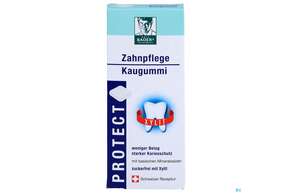 Baders Protect Zahnpflege Kaugummi Cur 20st, A-Nr.: 4111529 - 01
