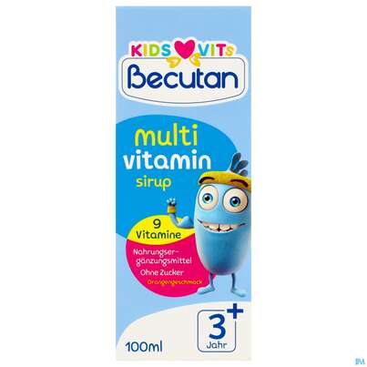 Becutan Kids Vits Multivitamin Sirup 100ml, A-Nr.: 5973256 - 01