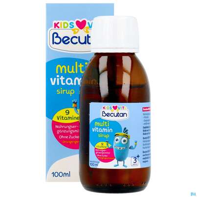 Becutan Kids Vits Multivitamin Sirup 100ml, A-Nr.: 5973256 - 07