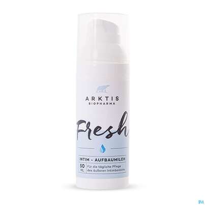 Sie sehen eine Packung Colostrum Intimaufbaumilch Arktis Fresh 50ml, Produktbild: 01 Colostrum Intimaufbaumilch Arktis Fresh 50ml, A-Nr.: 4750471 - 01