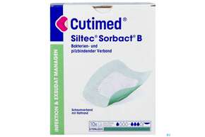 Cutimed Sorbact/bsn Gelkompressen 7,5x 7,5cm G9 72 10st, A-Nr.: 5655800 - 01