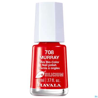 Sie sehen eine Packung Mavala Nagellacke Bio +si 708 Murray 5ml, Produktbild: 02 Mavala Nagellacke Bio +si 708 Murray 5ml, A-Nr.: 5743510 - 02