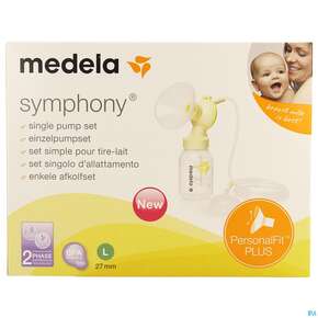Medela Symphony/einzelpumpset Personalfit+ Gr.l 27mm 1st, A-Nr.: 5409484 - 01