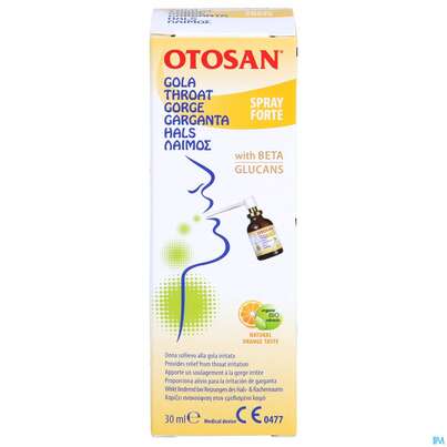 Otosan Forte Rachen-halsspray 30ml, A-Nr.: 4582594 - 01