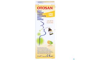 Otosan Forte Rachen-halsspray 30ml, A-Nr.: 4582594 - 01