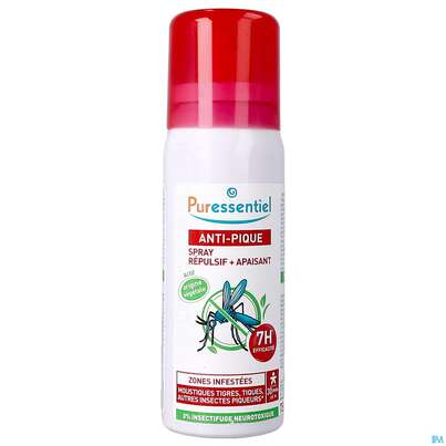 Puressentiel Antistich/beruhigend Spray Aeth.oele 7std Wirksamkeit 75ml, A-Nr.: 5107607 - 01