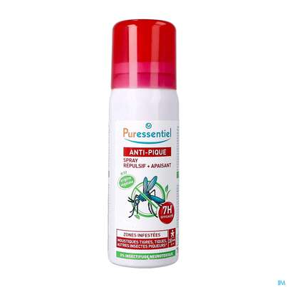 Puressentiel Antistich/beruhigend Spray Aeth.oele 7std Wirksamkeit 75ml, A-Nr.: 5107607 - 06