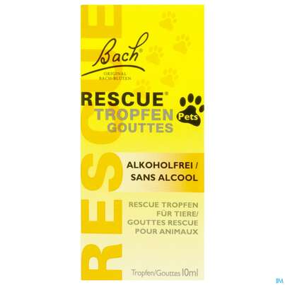 Rescura Pets Tropfen Ohne Alkohol 10ml, A-Nr.: 4089250 - 01