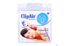 Schnarch Clip Air Nasenklammer Gegen Schnarchen Freie Atmung Gr M 1pk, A-Nr.: 4518544 - 01