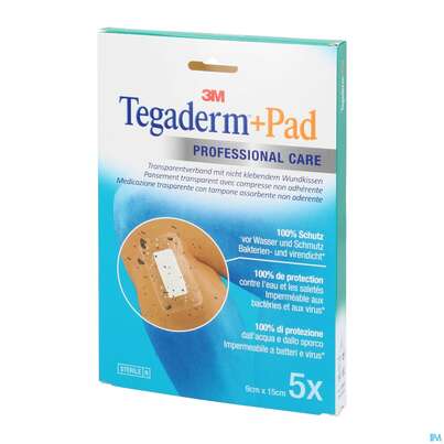 Tegaderm +pad 9x15cm 3589np 5st, A-Nr.: 2022520 - 04