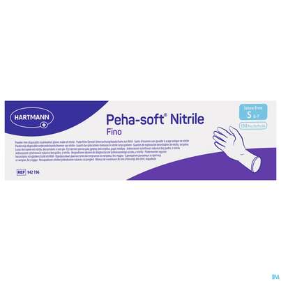 Untersuchungshandschuhe Peha/soft/puderfrei Nitrile Unsteril Fino S 150st, A-Nr.: 3836526 - 01