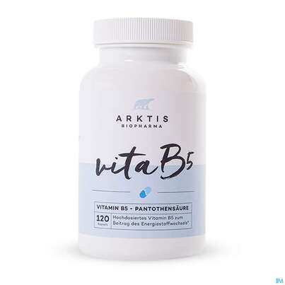 Vitamin B5 Kapseln Pantothen Arktis 120st, A-Nr.: 4750815 - 01