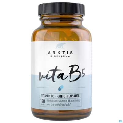 Vitamin B5 Kapseln Pantothen Arktis 120st, A-Nr.: 4750815 - 03