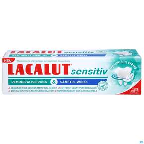 Zahncreme Lacalut/sensitiv Remineralisierung Sanftes Weiss 75ml, A-Nr.: 5754548 - 01