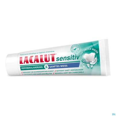 Zahncreme Lacalut/sensitiv Remineralisierung Sanftes Weiss 75ml, A-Nr.: 5754548 - 05