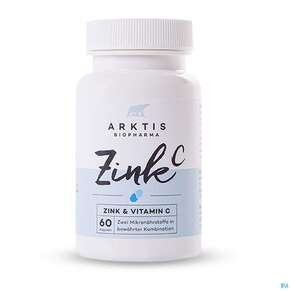 Zink Kapseln +vitamin C Arktis 60st, A-Nr.: 4750821 - 01