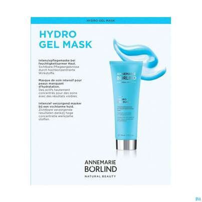 Sie sehen eine Packung Boerlind Maske Hydro Gel 891 75ml, Produktbild: 04 Boerlind Maske Hydro Gel 891 75ml, A-Nr.: 4489914 - 04
