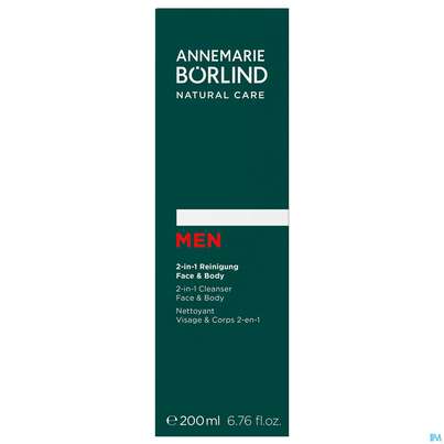 Boerlind Men 2-in-1 Reinigung Face +body 60165 200ml, A-Nr.: 5372775 - 01