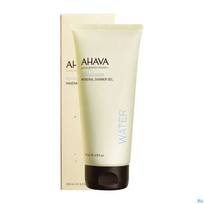 Sie sehen eine Packung Ahava Mineral Shower Gel 200ml, Produktbild: 04 Ahava Mineral Shower Gel 200ml, A-Nr.: 3945729 - 04