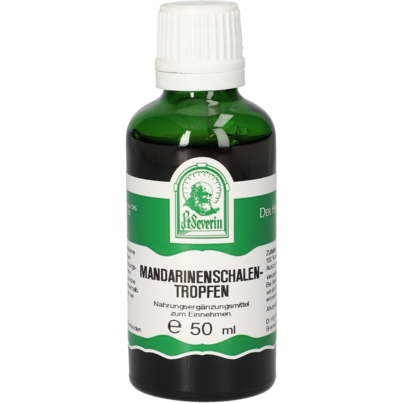 Sie sehen eine Packung MANDARINENSCHALEN TROPFEN 50 ML, Produktbild: 01 MANDARINENSCHALEN TROPFEN 50 ML, A-Nr.: 4946375 - 01