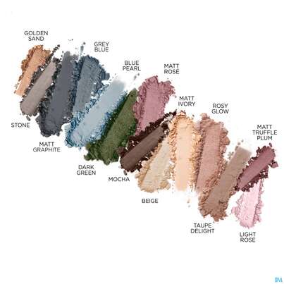 Boerlind Powder Eye Shadow Matt Graphite 60257 2g, A-Nr.: 5689213 - 09
