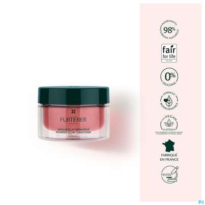 Furterer Color Glow Maske Farbglanz Reparierend Coloriert +gestraehnt 200ml, A-Nr.: 5830781 - 24