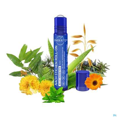 Sie sehen eine Packung Insektenschutz Para Kito Nach Stich Roll-on 5ml, Produktbild: 12 Insektenschutz Para Kito Nach Stich Roll-on 5ml, A-Nr.: 4835954 - 12