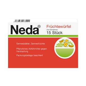 Neda® Früchtewürfel 15 Stück, A-Nr.: 0037049 - 01