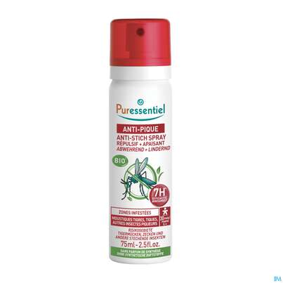 Puressentiel Antistich/beruhigend Spray Aeth.oele 7std Wirksamkeit 75ml, A-Nr.: 5107607 - 03