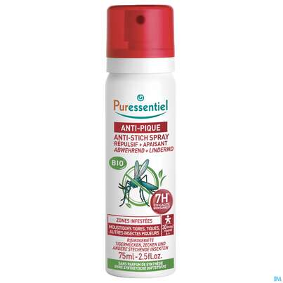 Puressentiel Antistich/beruhigend Spray Aeth.oele 7std Wirksamkeit 75ml, A-Nr.: 5107607 - 04
