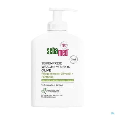 Sebamed Waschemulsion +spender Olive 200ml, A-Nr.: 5327987 - 02