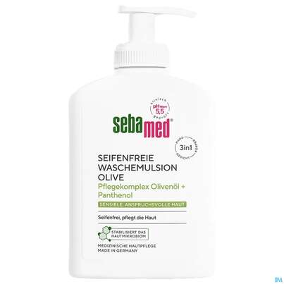 Sebamed Waschemulsion +spender Olive 200ml, A-Nr.: 5327987 - 03