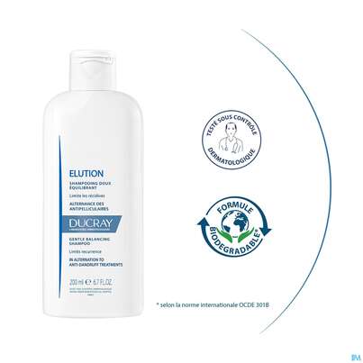Shampoon Ducray Elution Neu 200ml, A-Nr.: 5746000 - 14