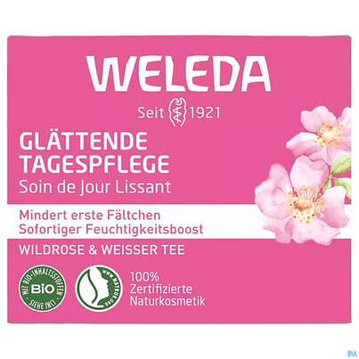 Weleda Wildrose/+weisser Tee Glaettende Tagespflege 40ml, A-Nr.: 5838162 - 01