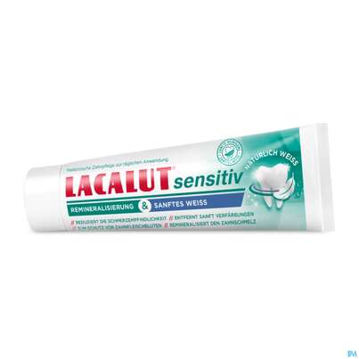 Zahncreme Lacalut/sensitiv Remineralisierung Sanftes Weiss 75ml, A-Nr.: 5754548 - 07
