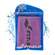 Sie sehen eine Packung Airflip Towel Pastell Flieder 1st, Produktbild: 01 Airflip Towel Pastell Flieder 1st, A-Nr.: 5954224 - 01