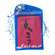 Sie sehen eine Packung Airflip Towel Pastell Rosa 1st, Produktbild: 01 Airflip Towel Pastell Rosa 1st, A-Nr.: 5954218 - 01