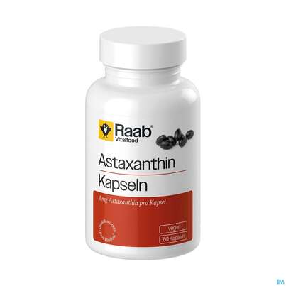 Astaxanthin Kapseln Raab 60st, A-Nr.: 5870591 - 02